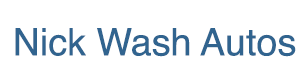 Nick Wash Autos